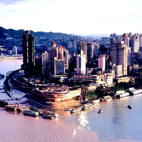 Skyline Stad Chongqing China
